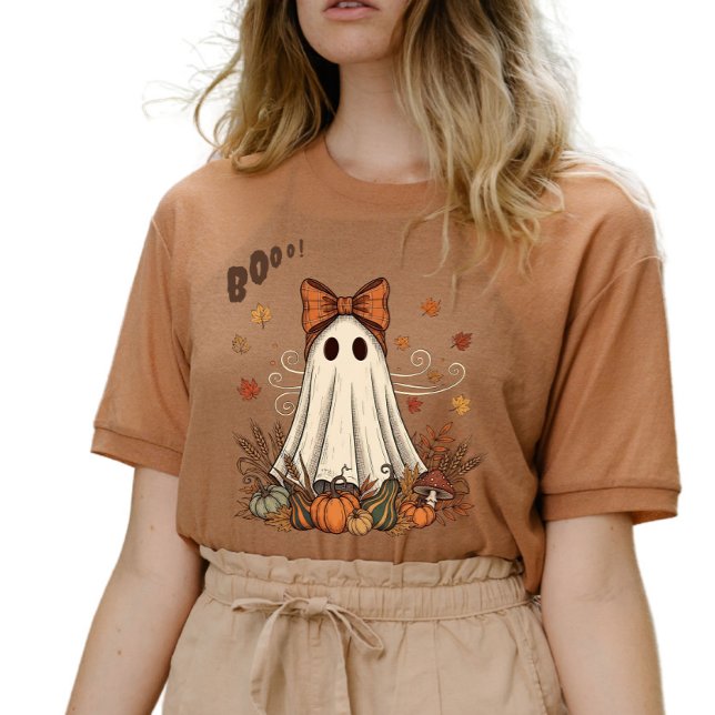 Camiseta Hermoso fantasma de otoño Arte de IA (Subido por el creador)