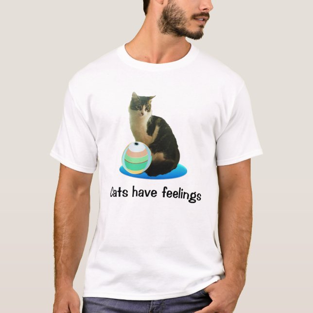 Camiseta Hermoso gato de Tabby (Anverso)