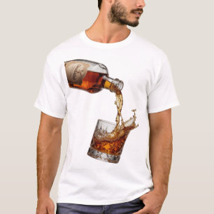 Camiseta Hermoso GLENFIDDICH SINGLE MALT WHISKY de plata