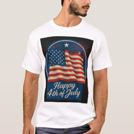 Camiseta Hermoso gráfico para el Día de la Independencia