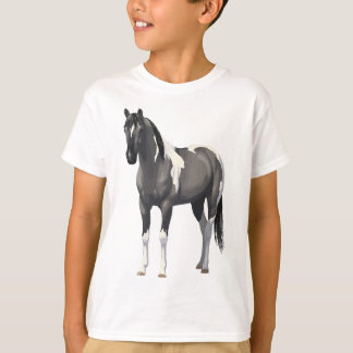 Camiseta Hermoso Gris Pinto Grulla Paint Horse Stallion