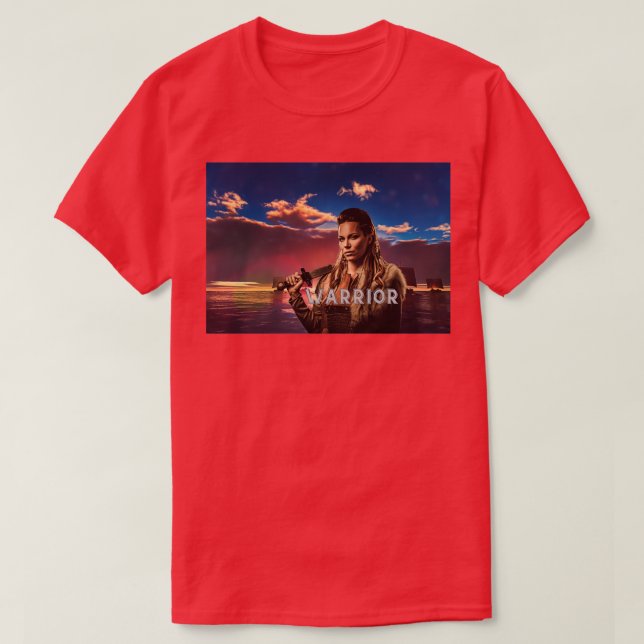 Camiseta Hermoso Guerrero Viking (Diseño del anverso)