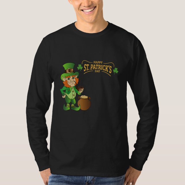 Camiseta Hermoso Hombre S Y El Mundo Feliz Día De Los Patro (Anverso)