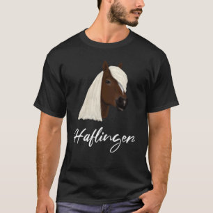 Camiseta Hermoso Ilustracion De Cabeza De Caballo A Hafling