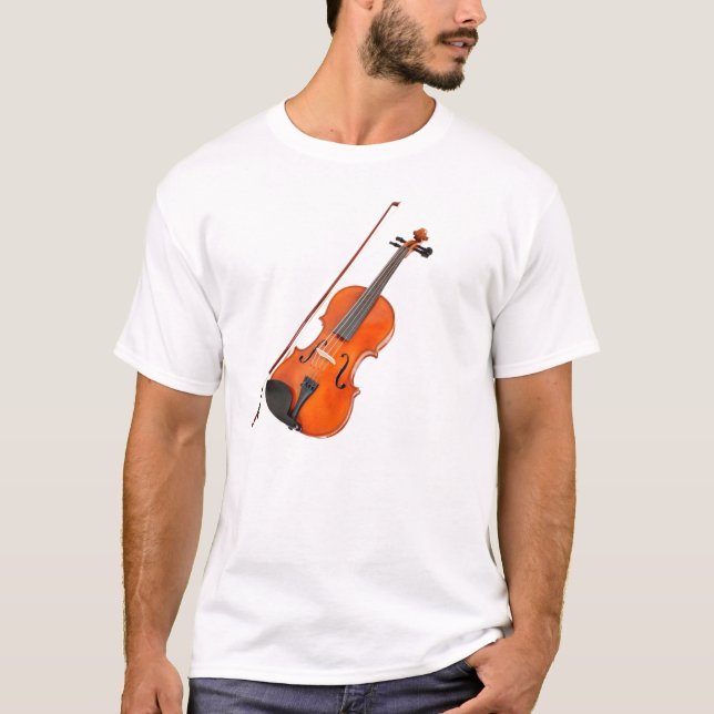 Camiseta Hermoso instrumento musical Viola (Anverso)