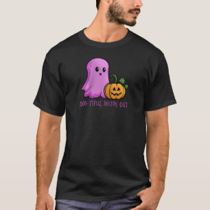 Camiseta Hermoso interior espeluznante Halloween espeluznan