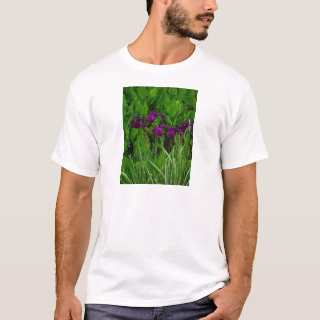 Camiseta Hermoso Iris Morado (Anverso)