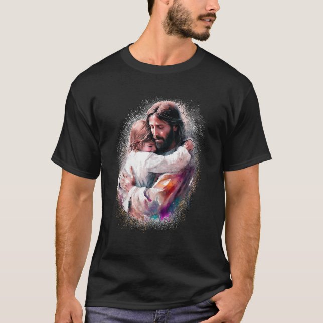 Camiseta Hermoso Jesús Cristiano (Anverso)
