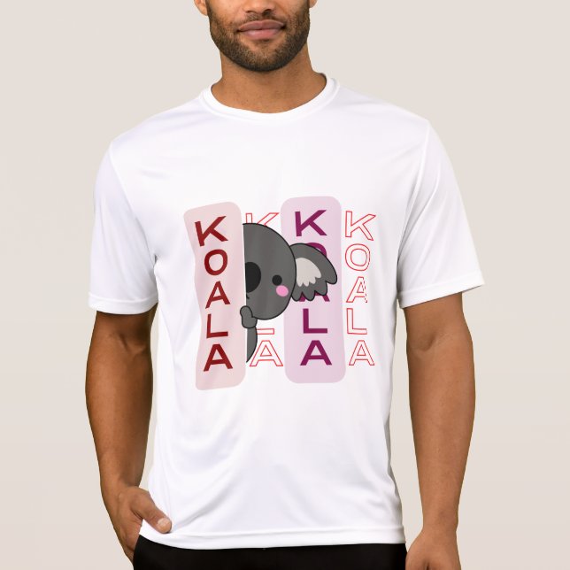 Camiseta hermoso koala de australia (Anverso)