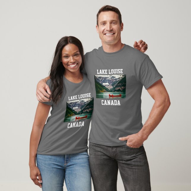 Camiseta Hermoso lago Louise, Canadá (Unisexo)