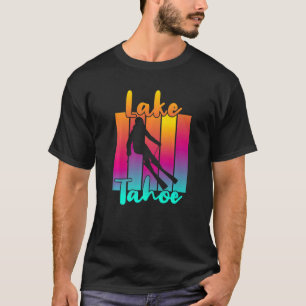 Camiseta Hermoso Lake Tahoe Winter Sunset