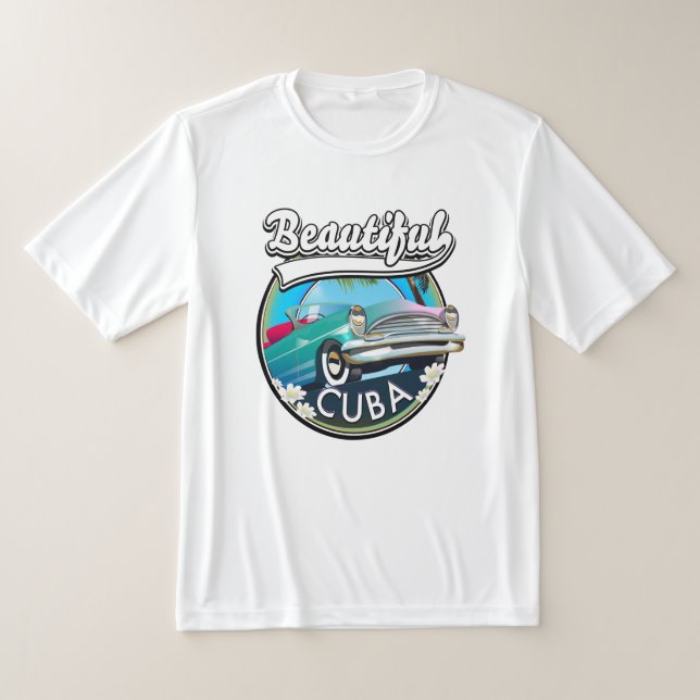 Camiseta Hermoso logo retro de Cuba. (Distribución)