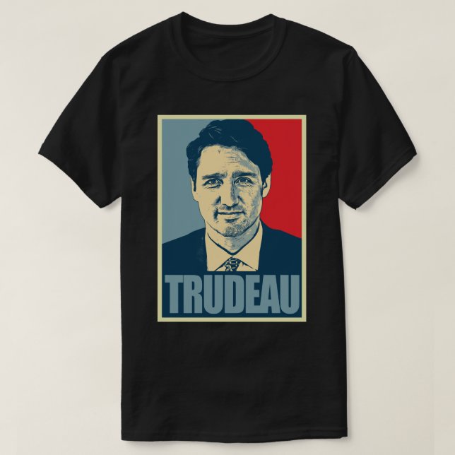 Camiseta Hermoso modelo Justin Políticos Trudeau Gifts M (Diseño del anverso)