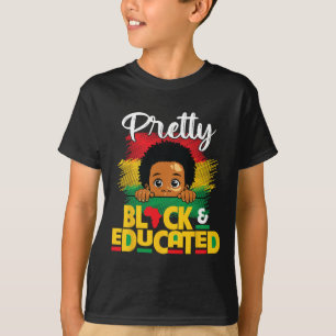 Camiseta Hermoso Negro Educado Mes de la Historia Negra Afr