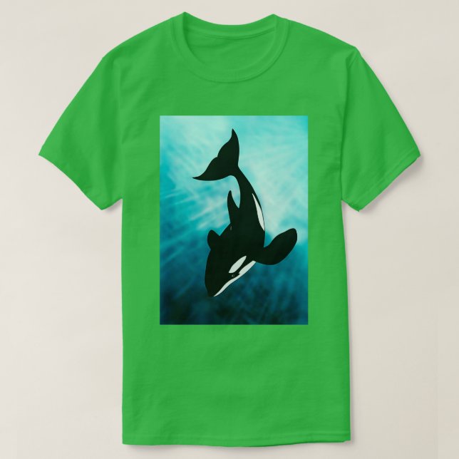 CAMISETA HERMOSO ORCA KILLER WHALE (Diseño del anverso)