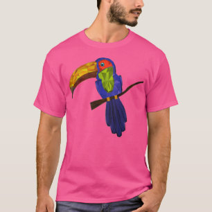 Camiseta Hermoso Origami Toucan