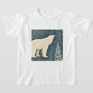 Camiseta Hermoso oso polar ártico