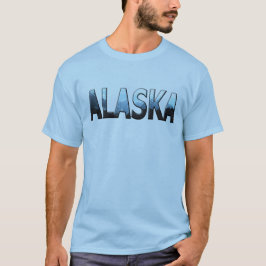 Camiseta Hermoso paisaje de Alaska Mensajes de texto camise