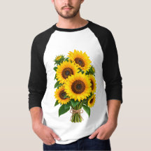 Hermoso paisaje de campo de girasoles