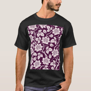 Camiseta Hermoso patrón floral