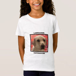 Camiseta Hermoso perro de recuperación de labrador amarillo
