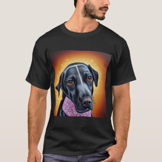 Camiseta Hermoso personaje de dibujos animados Retriever do
