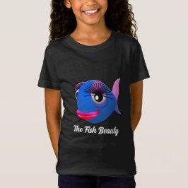 Camiseta Hermoso pez azul