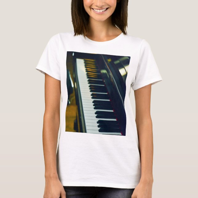 Camiseta Hermoso piano (Anverso)
