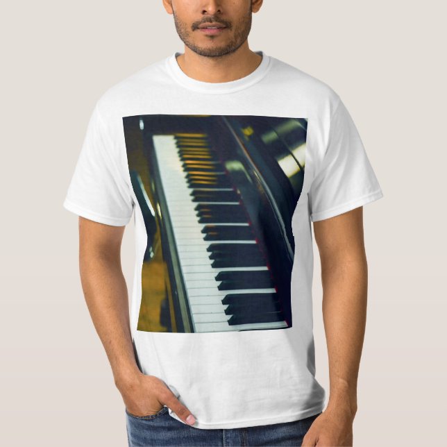 Camiseta Hermoso piano (Anverso)