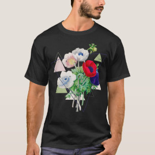Camiseta Hermoso Poder de Flor Floral Botánica Vintage