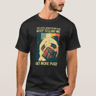 Camiseta Hermoso Pug para hombres mujeres mascota perro cac