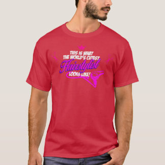 Camiseta hermoso regalo de peluquería