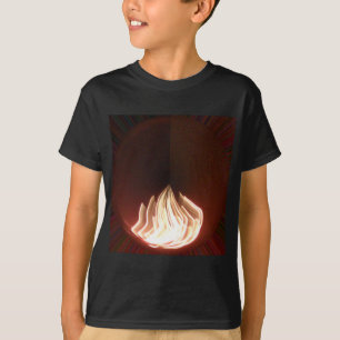 Camiseta Hermoso resumen del arte de la llama