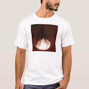 Camiseta Hermoso resumen del arte de la llama