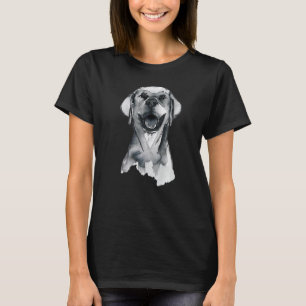Camiseta Hermoso Retrato De Labrador Recuperador De Lab Dog
