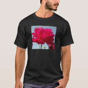Camiseta Hermoso Rosa Celestial Rojo Contra Azul