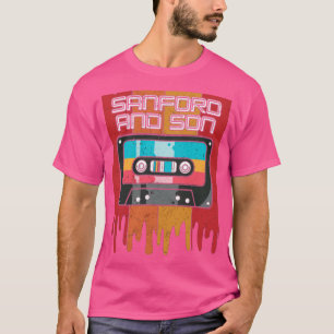 Camiseta Hermoso Sanford Name Flowers Estilo Retro Classic 