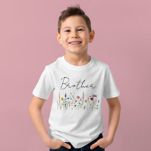 Camiseta Hermoso Shower de Baby Brother en Prado de Flores 