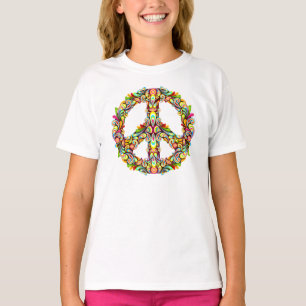 Camiseta Hermoso símbolo de signo de paz