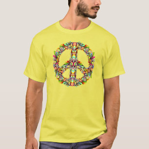 Camiseta Hermoso símbolo de signo de paz