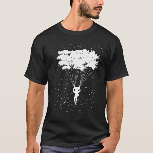 Camiseta Hermoso Skydiver, un hermoso paracaidismo (Anverso)