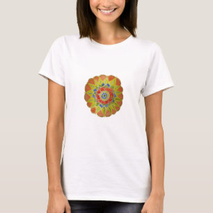 Camiseta Hermoso techo de yoga Mandala