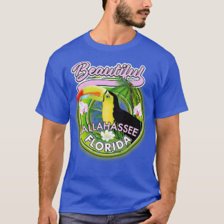 Camiseta Hermoso viaje florido de Tallahassee