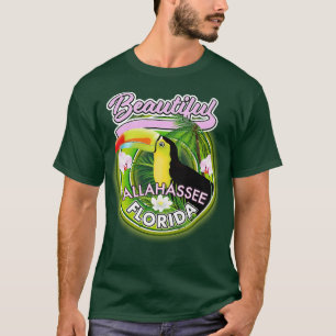 Camiseta Hermoso viaje florido de Tallahassee