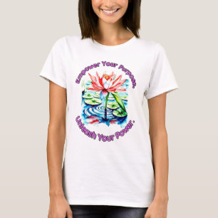 Camiseta Hermoso Y Empoderador Lema Para Las Damas.