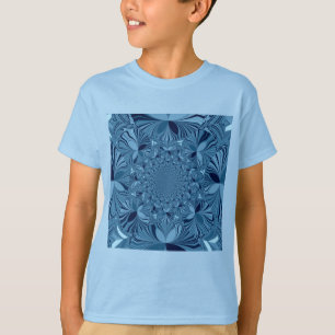 Camiseta Hermoso y encantador arte azul kaleidoscopo irland