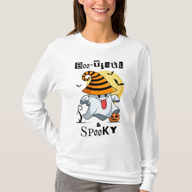 Camiseta Hermoso y fantasmal (Anverso)