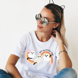 Camiseta Hermosos gatos fantasma de retro lindo Halloween