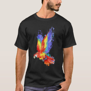 Camiseta Hermosos Regalos De Aves De Loro De Loro De Macaw