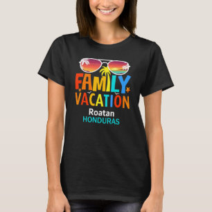 Camiseta Hermosos trajes a juego para familia en la isla Ro